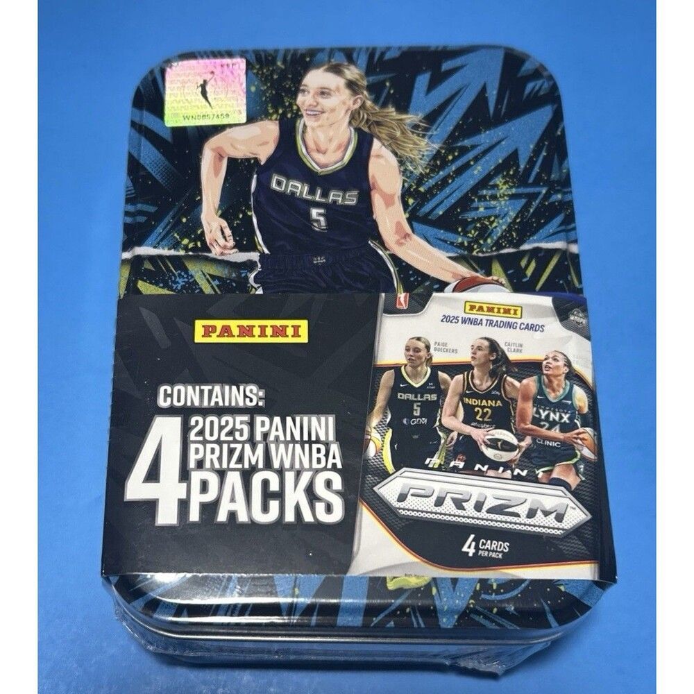 Paige Bueckers 2025 WNBA Panini Prizm Rookie Collectible Tin Brand New Rare New